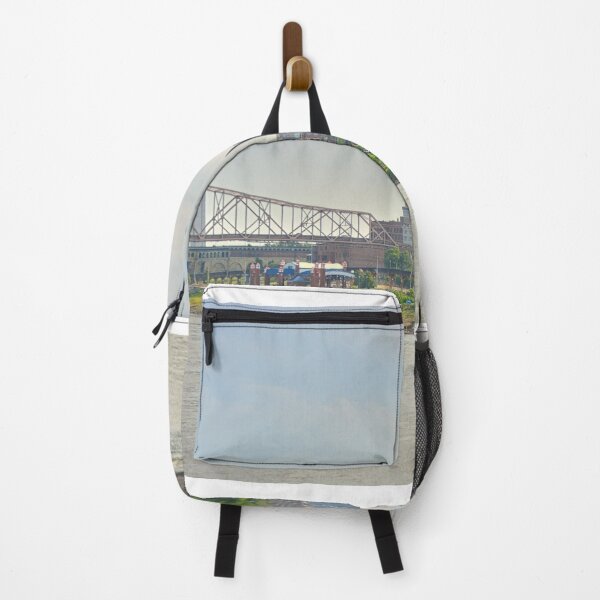 Item preview, St. Louis Missouri Skyline And Bridge designed and sold by LisaWootenPhoto.