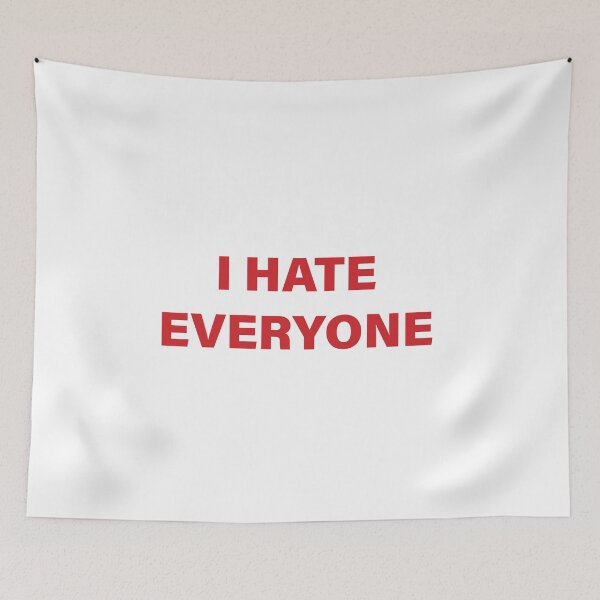 Item preview, I hate everyone 2 designed and sold by nokoryna.