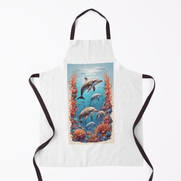 Item preview, "Ocean Harmony T-Shirts – Dive into Stylish Bliss with our Dolphin Family Collection!" designed and sold by abhisc.