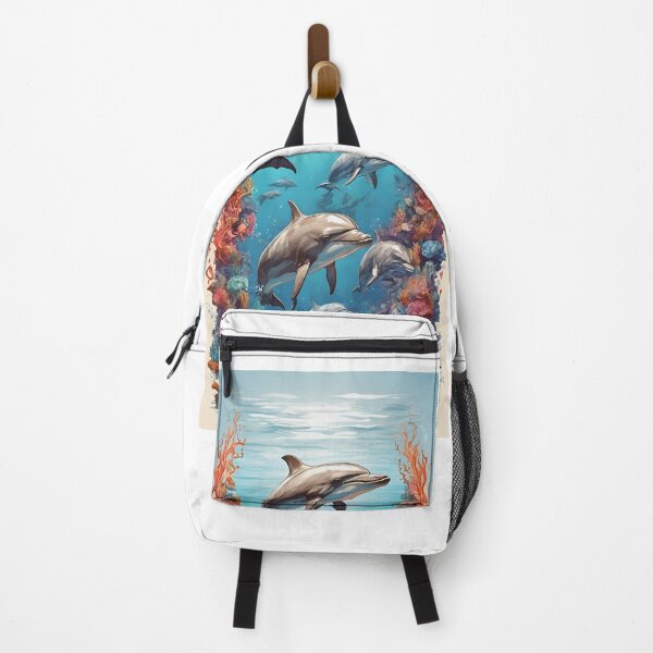 Item preview, "Ocean Harmony T-Shirts – Dive into Stylish Bliss with our Dolphin Family Collection!" designed and sold by abhisc.