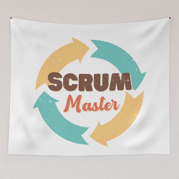 Item preview, Scrum master! Retro vibes designed and sold by Drawmecute.