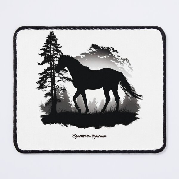 Item preview, Horse Shadow in the Night - Horse Sunset designed and sold by EquestrianImperium.