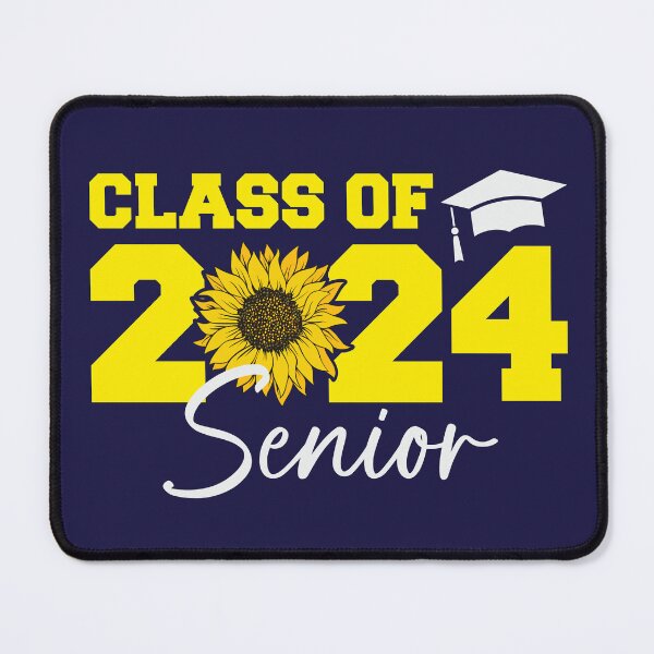 Item preview, Class of 2024 Senior Sunflower designed and sold by ArtMeetsPizza.