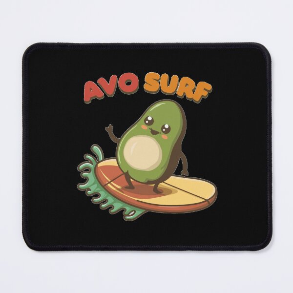 Item preview, Avo surf on green waves Avocado designed and sold by bukajart.