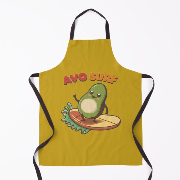 Item preview, Avo surf on green waves Avocado designed and sold by bukajart.