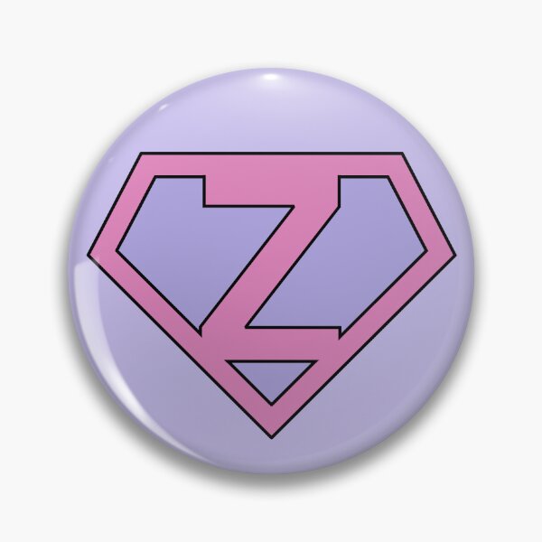 Item preview, Letter Z | Super Letter | Purple and Pink designed and sold by Christiana-Art.