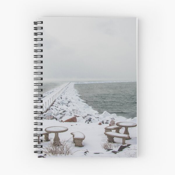 Item preview, Lighthouse in the Snow, Two Harbors, Minnesota 7 designed and sold by Arielle S.