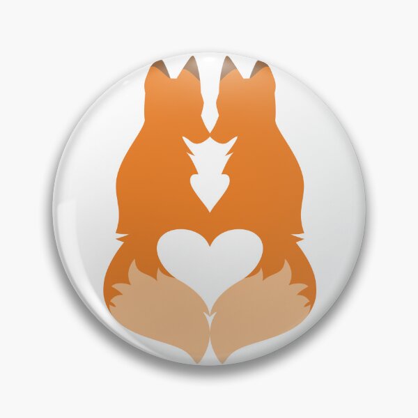 Item preview, Fox Love - orange designed and sold by Crowne Prince.
