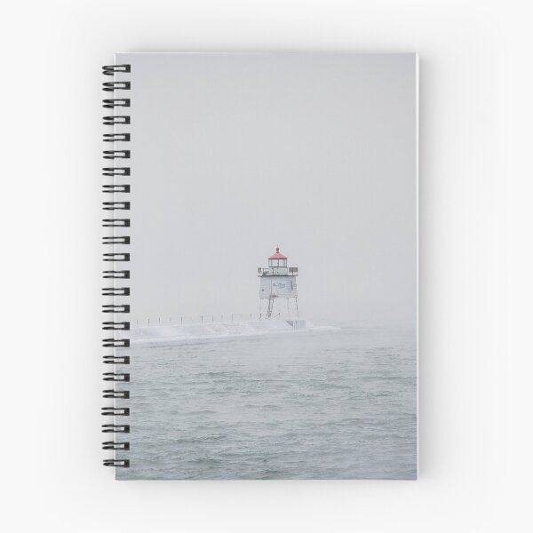 Item preview, Lighthouse in the Snow, Two Harbors, Minnesota 8 designed and sold by Arielle S.