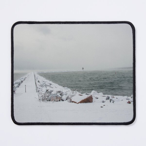 Item preview, Lighthouse in the Snow, Two Harbors, Minnesota 9 designed and sold by Arielle S.