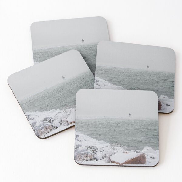Item preview, Lighthouse in the Snow, Two Harbors, Minnesota 10 designed and sold by Arielle S.