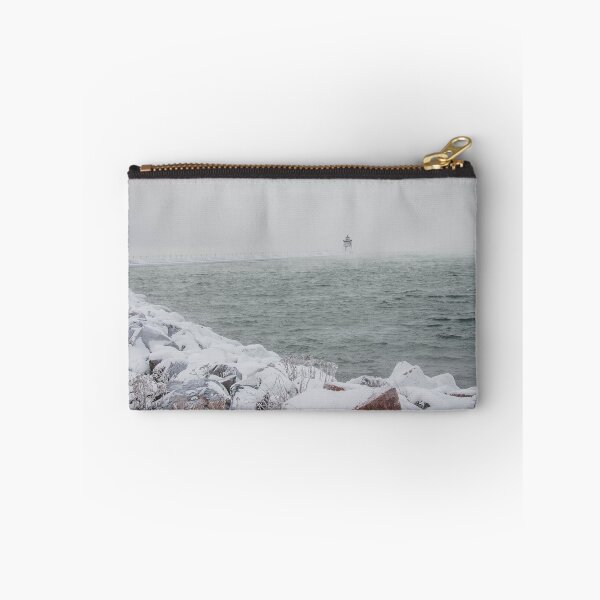 Item preview, Lighthouse in the Snow, Two Harbors, Minnesota 10 designed and sold by Arielle S.