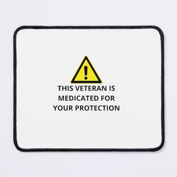 Item preview, medicated veteran designed and sold by MaxManN1.