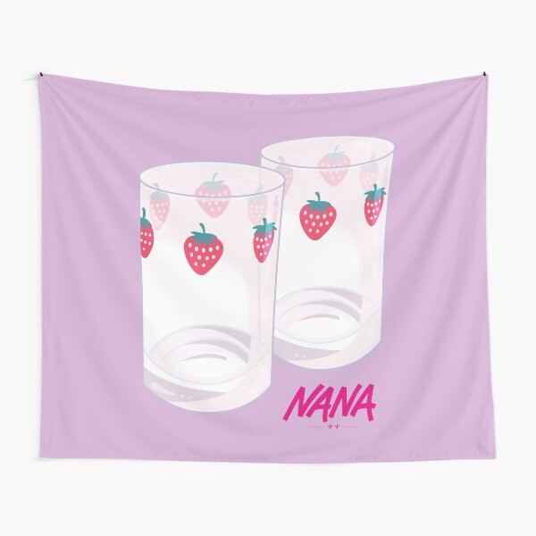 Nana - Vasos de fresa Tela decorativa
