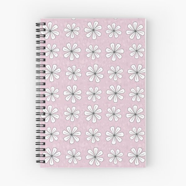 Item preview, White Flowers Pink Background designed and sold by CarlaBaremb.