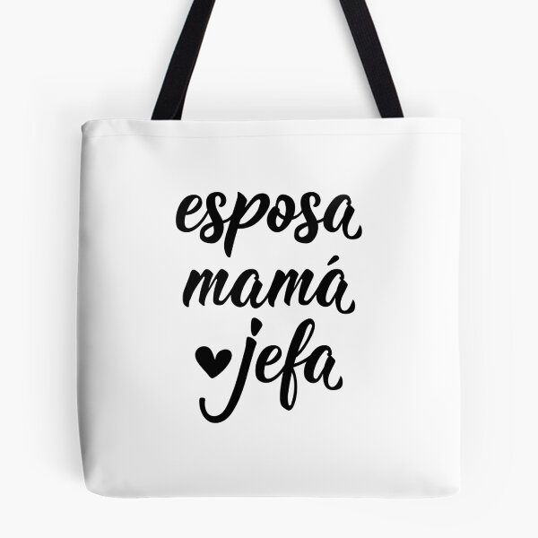 Item preview, Esposa, mamá, jefa. Wife, mom, boss - in Spanish. designed and sold by pidzam4e.