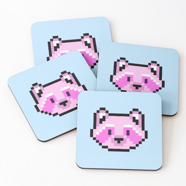 Item preview, Kawaii pink racoon designed and sold by Esmeraldas2.