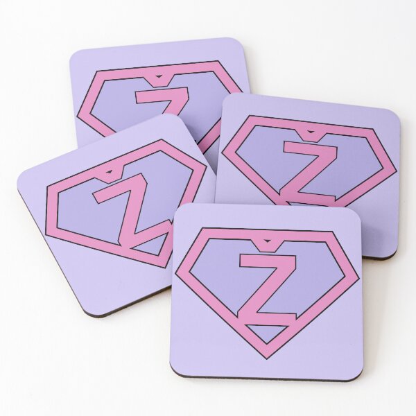 Item preview, Letter Ž / Z | Super Letter | Purple and Pink designed and sold by Christiana-Art.