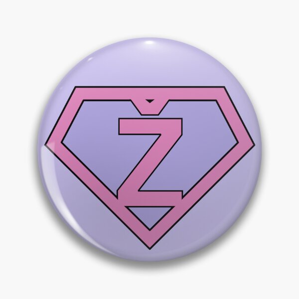 Item preview, Letter Ž / Z | Super Letter | Purple and Pink designed and sold by Christiana-Art.