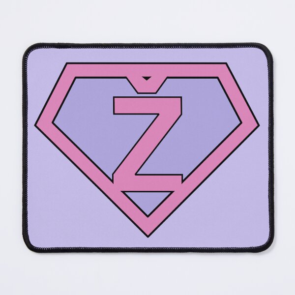 Item preview, Letter Ž / Z | Super Letter | Purple and Pink designed and sold by Christiana-Art.