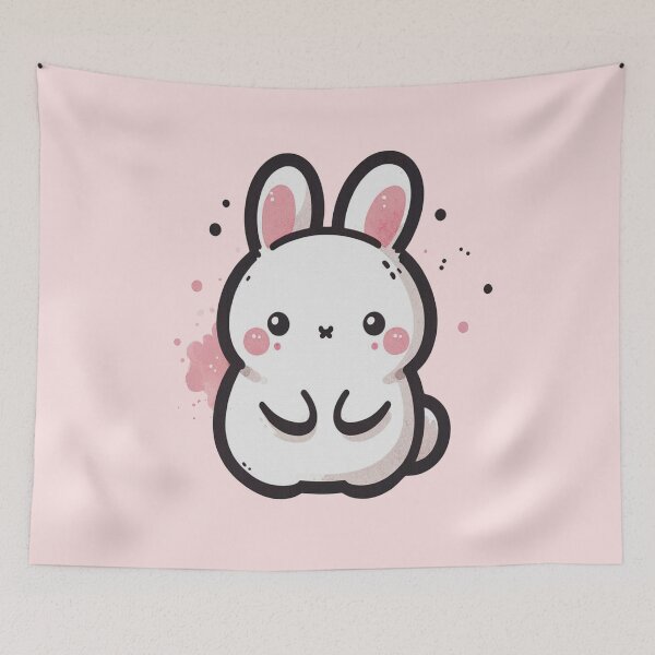 Item preview, Hello bunny designed and sold by MoxisWatercolor.