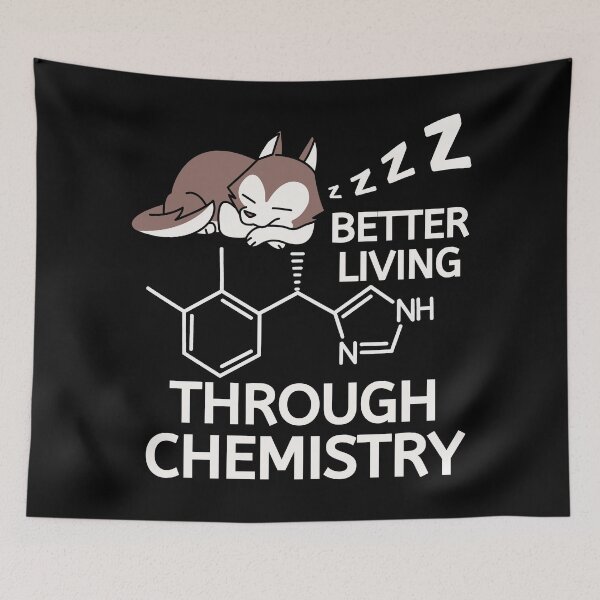 Item preview, Better living through chemistry - dexdomitor dog - veterinary medicine designed and sold by EvergreenWhimsy.