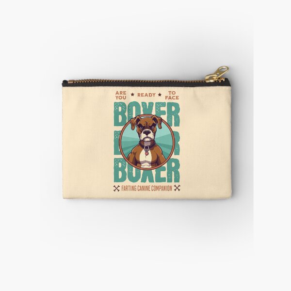 Item preview, Boxer Dog Funny Retro designed and sold by RockBeeDesigns.