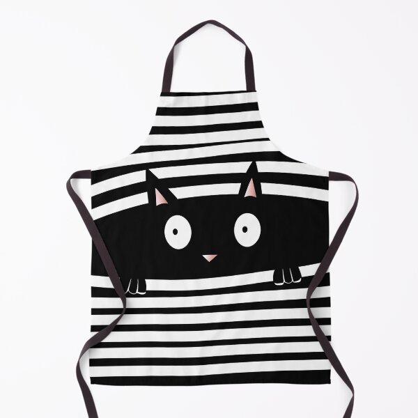 Item preview, Black Cat Peeping designed and sold by MrChimpStore.