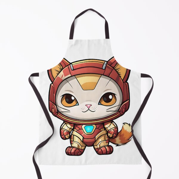 Item preview, Sticker Style Cat dressed as IronMan - Cute designed and sold by Horibeto.