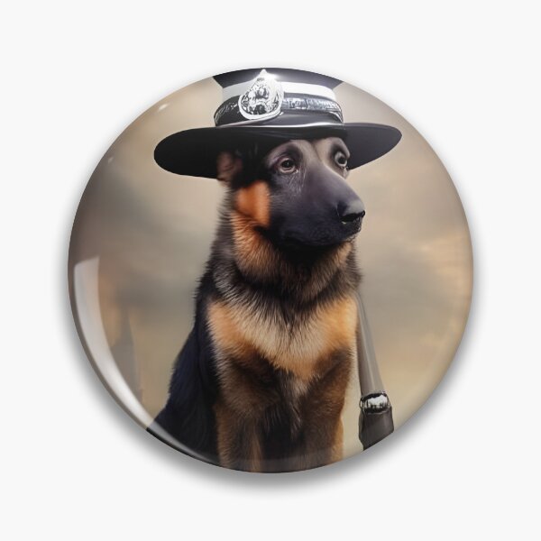 Item preview, German Shepard On Duty designed and sold by Paw's Arts.