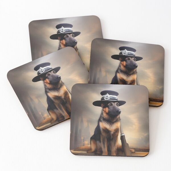 Item preview, German Shepard On Duty designed and sold by Paw's Arts.