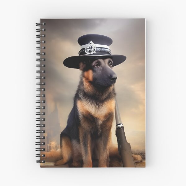 Item preview, German Shepard On Duty designed and sold by Paw's Arts.