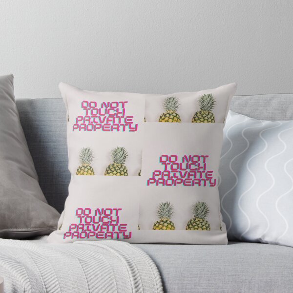 Item preview, Introvert text " do not touch private property" designed and sold by KAJNcrafts.