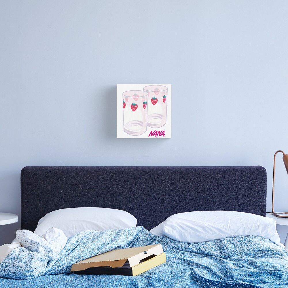 Nana - Strawberry glasses Canvas Print