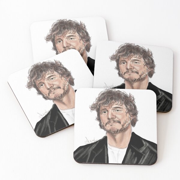 Item preview, curly hair pedro pascal designed and sold by craftingwithamy.