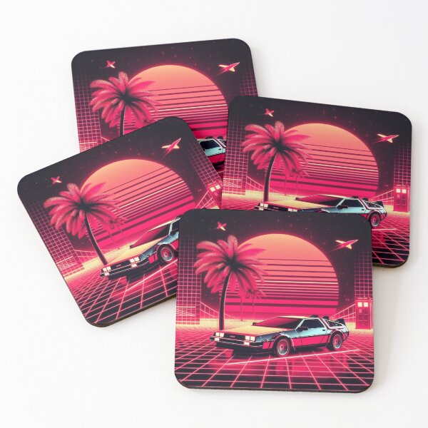 Item preview, Red Synthwave Car 2 designed and sold by ollie-shop.