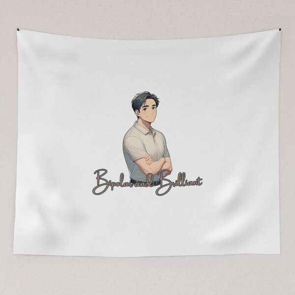 Item preview, Bipolar and Brilliant Dad and Men's Mental Health designed and sold by kylmllr101684.