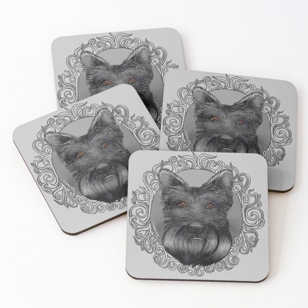 Item preview, Ornate Scotty Dog designed and sold by artmuvz.