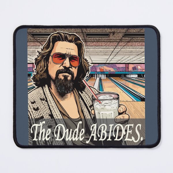 Aperçu de l'œuvre The Dude Abides créée et vendue par Fitzys-Shop.