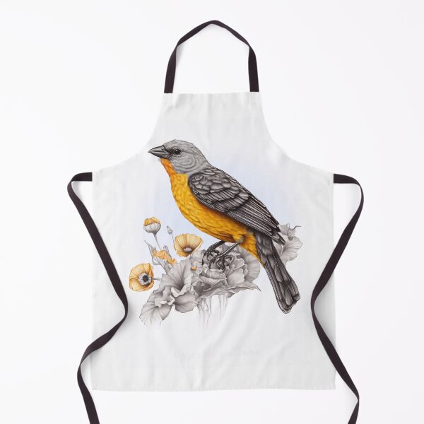 Item preview, Yellow-breasted bird designed and sold by Estilo Ecléctico.