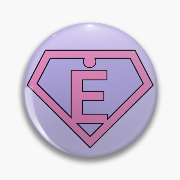 Item preview, Letter Ė / E | Super Letter | Purple and Pink designed and sold by Christiana-Art.