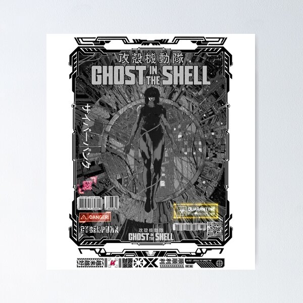 Ghost In The Shell Posters for Sale | Redbubble