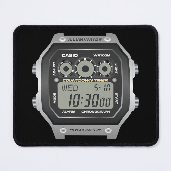 Item preview,  Casio AE1300 Silver designed and sold by RadDadArt.