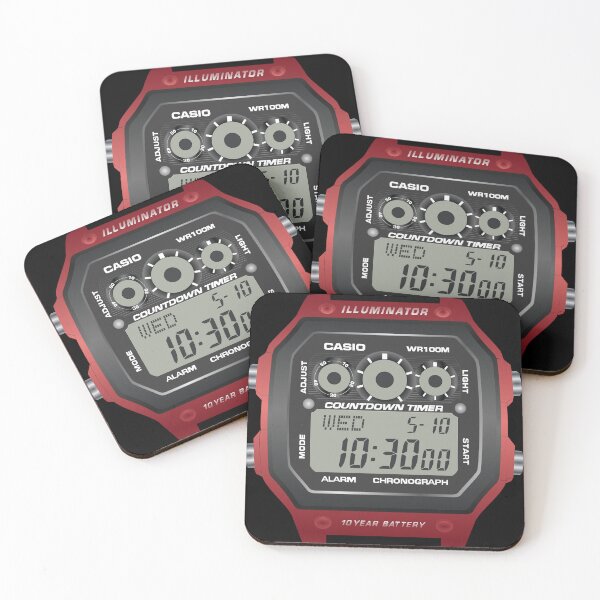 Item preview, Casio AE1300 Red designed and sold by RadDadArt.