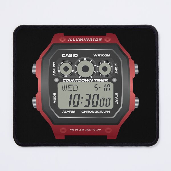 Item preview, Casio AE1300 Red designed and sold by RadDadArt.