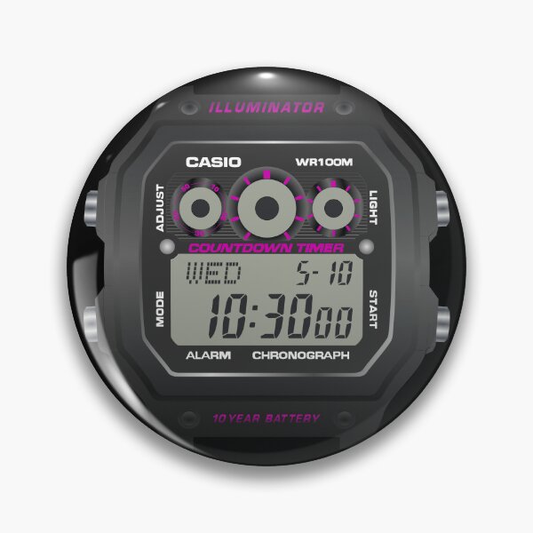 Item preview, Casio AE1300 Purple designed and sold by RadDadArt.