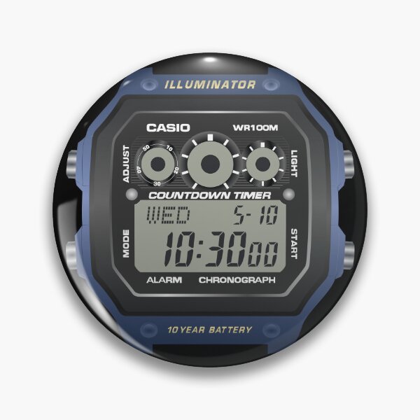 Item preview, Casio AE1300 Blue designed and sold by RadDadArt.