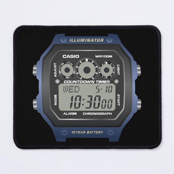Item preview, Casio AE1300 Blue designed and sold by RadDadArt.