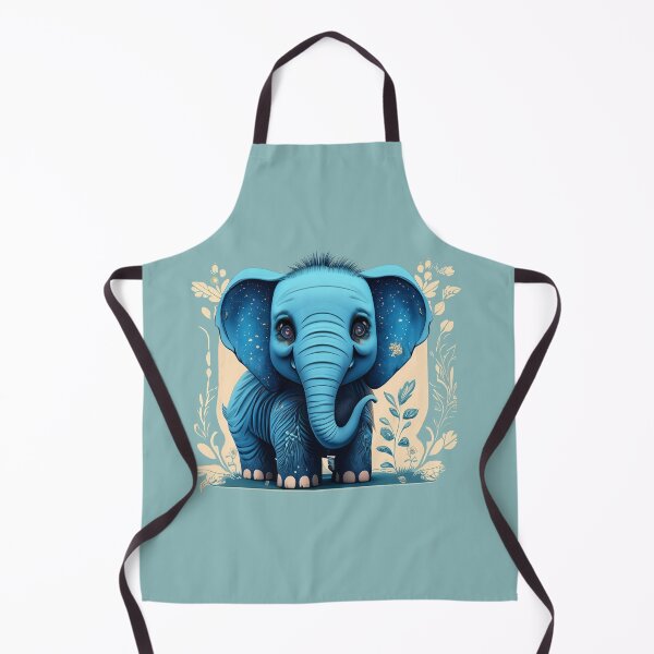 Item preview, Cute Baby Girl elephant with roses designed and sold by Firas Aljazzar.