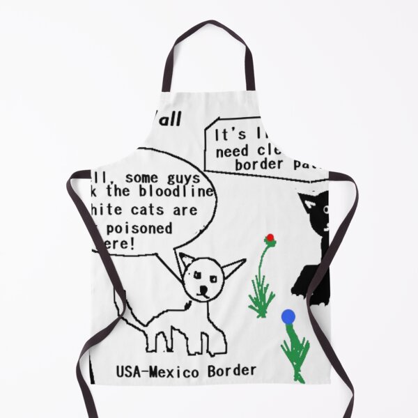 Item preview, Border Wall Satire illustration designed and sold by 3triadstore.